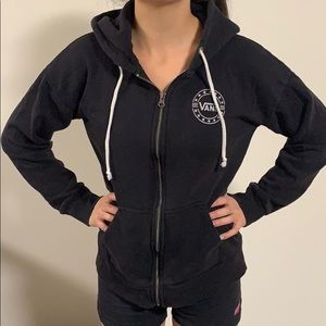 Vans zip up hoodie